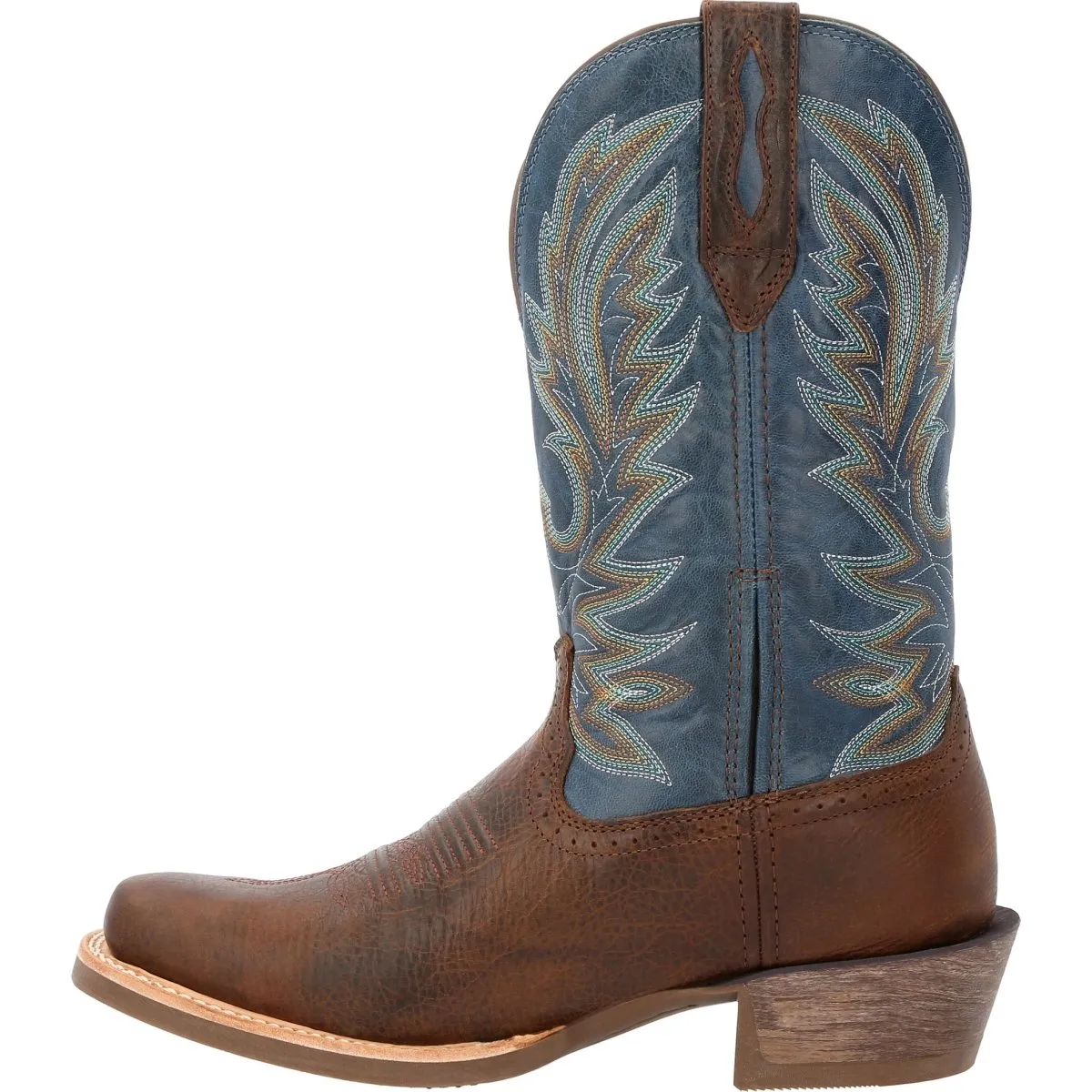 Durango Rebel Pro Men's Hickory & Denim Western 12" Pull-on Work Boots Ddb0356 In Brown