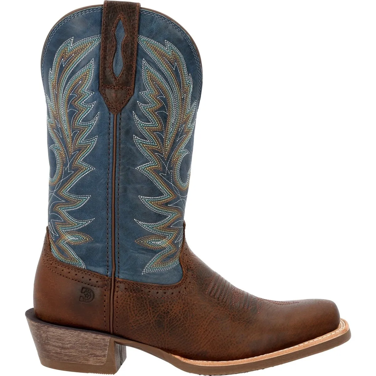 Durango Rebel Pro Men's Hickory & Denim Western 12" Pull-on Work Boots Ddb0356 In Brown