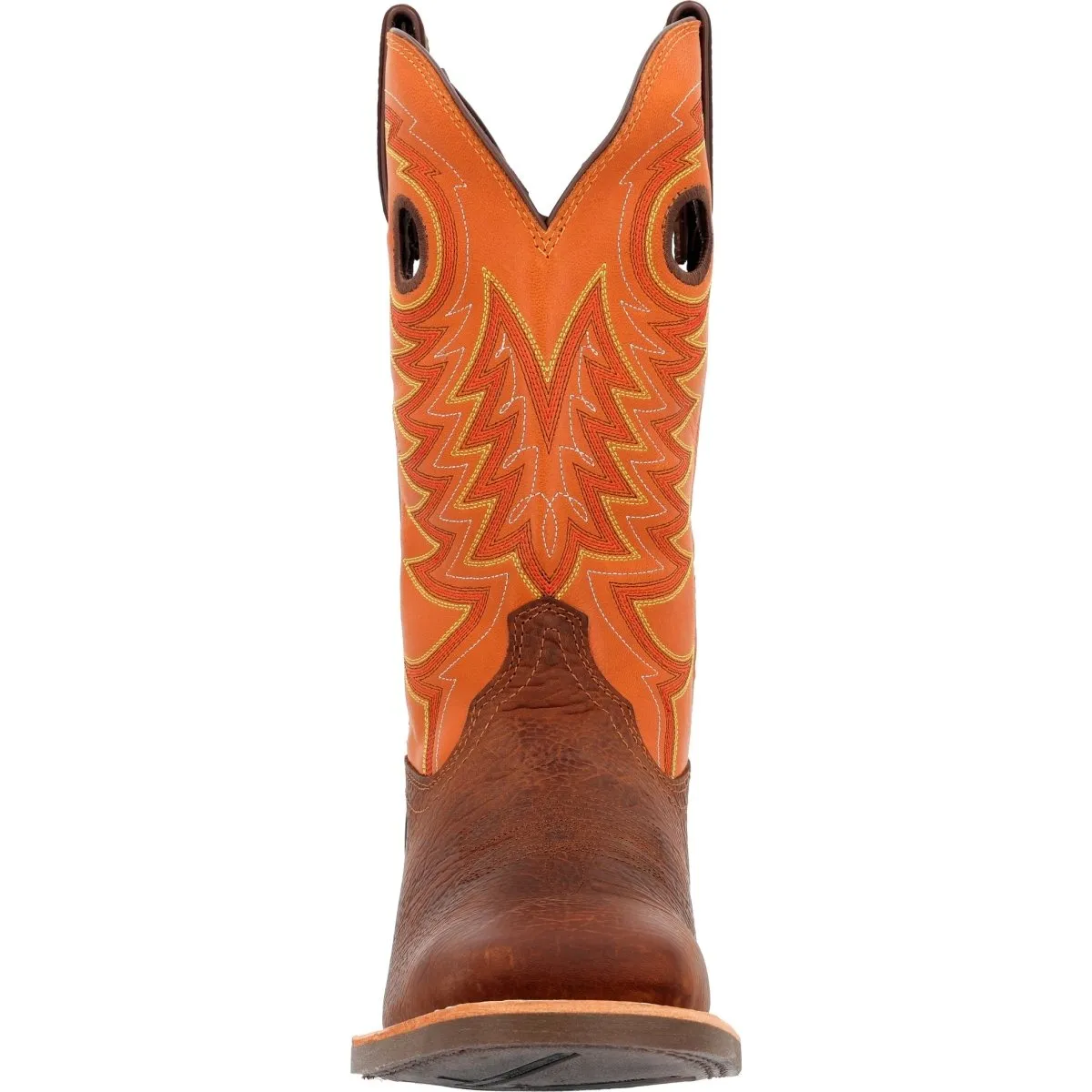 Durango Rebel Pro Men's Pull-on Western Work Boots Ddb0230 In Brown And Orange