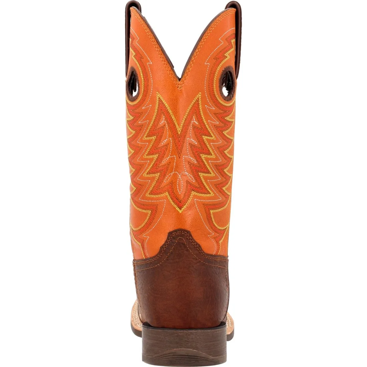 Durango Rebel Pro Men's Pull-on Western Work Boots Ddb0230 In Brown And Orange