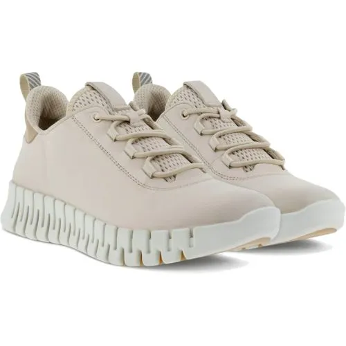 ECCO Women's Gruuv Sneaker - Limestone/Powder