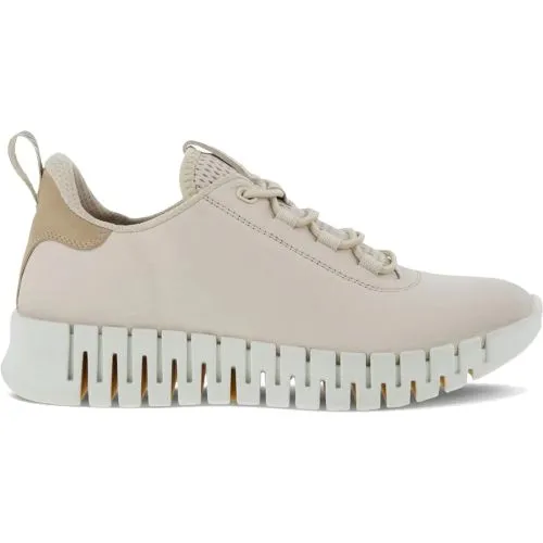 ECCO Women's Gruuv Sneaker - Limestone/Powder