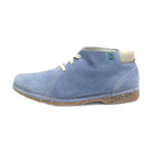 El Naturalista Ankle Boots Suede Blue Colour For Women