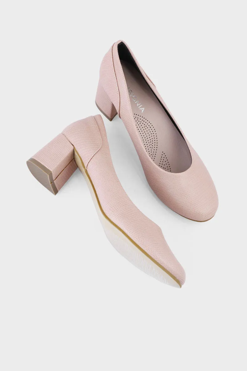 Formal Court Shoes IF5007-Nude Pink