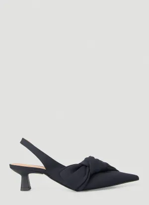 GANNI Bow Kitten Heels