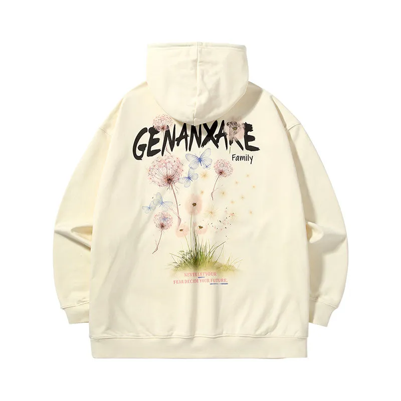 【GENANX2024NEW】Far infrared self-heating thermostatic print fleece lining hoodie