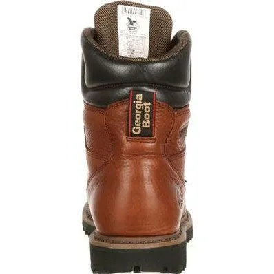 Georgia Men's Hammer 6" ST Internal Metguard Work Boot -Brown- G8315