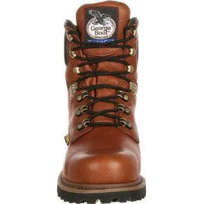 Georgia Men's Hammer 6" ST Internal Metguard Work Boot -Brown- G8315