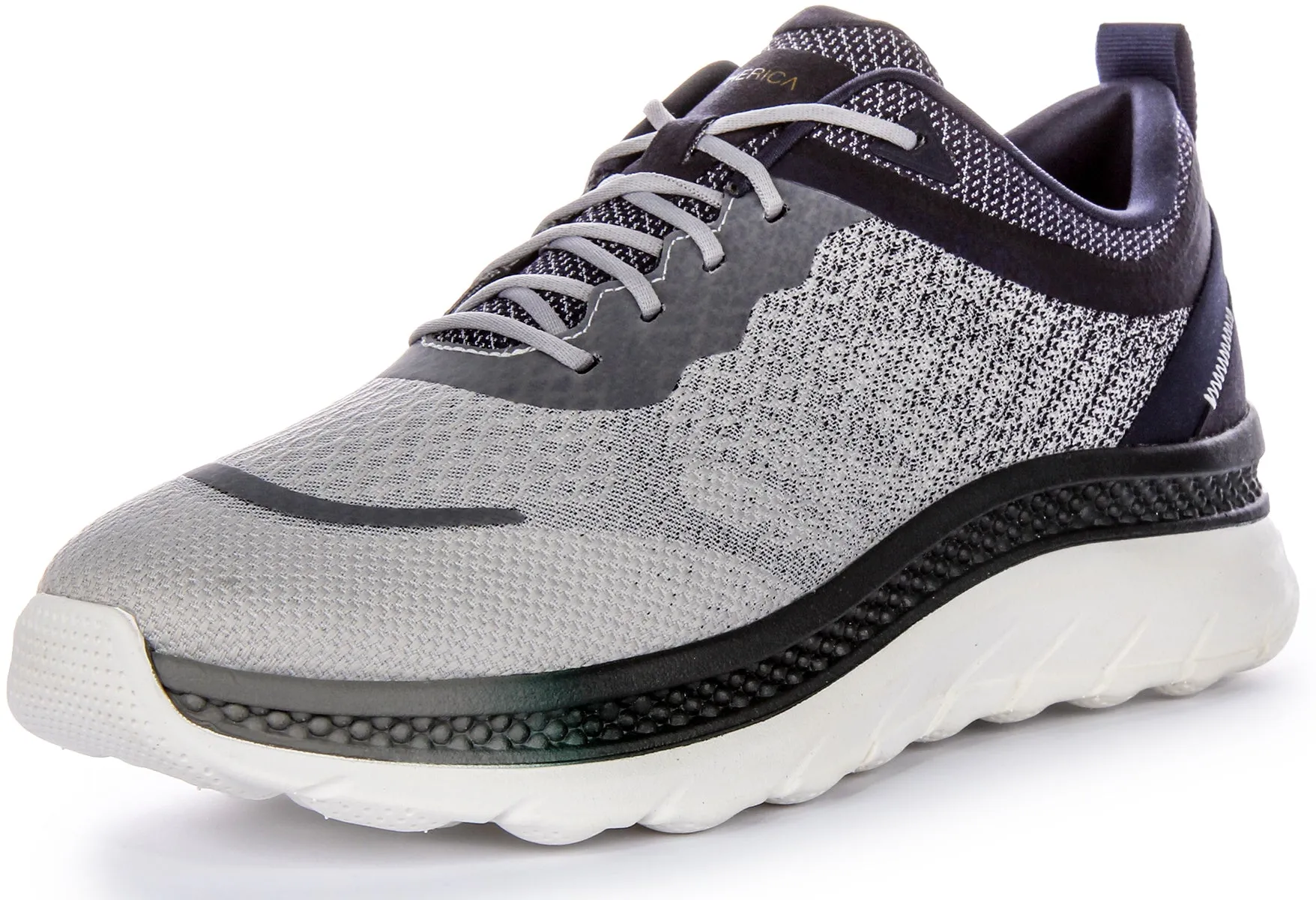 Geox U Spherica Active In Grey Navy For Men