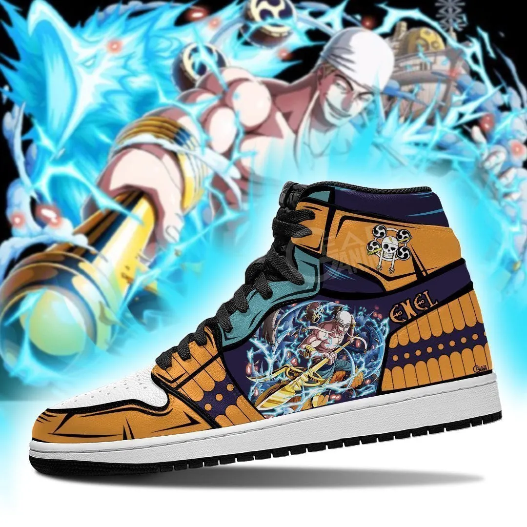 God Skypiea Enel Sneakers Custom Anime OP Shoes