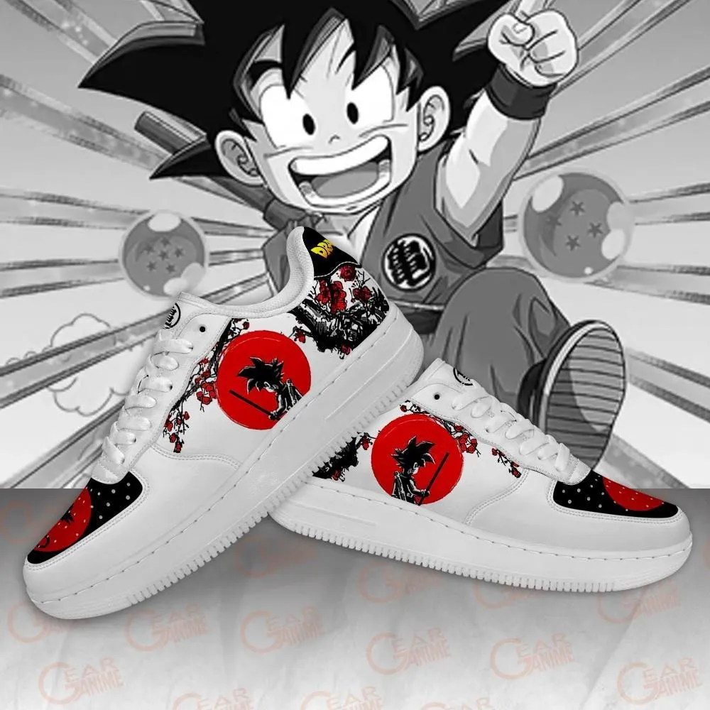 Goku Air Sneakers Custom Japan Style Dragon Ball Anime Shoes