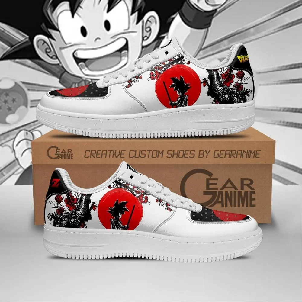 Goku Air Sneakers Custom Japan Style Dragon Ball Anime Shoes