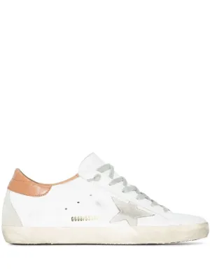 GOLDEN GOOSE Vintage White Low-Top Sneakers for Women