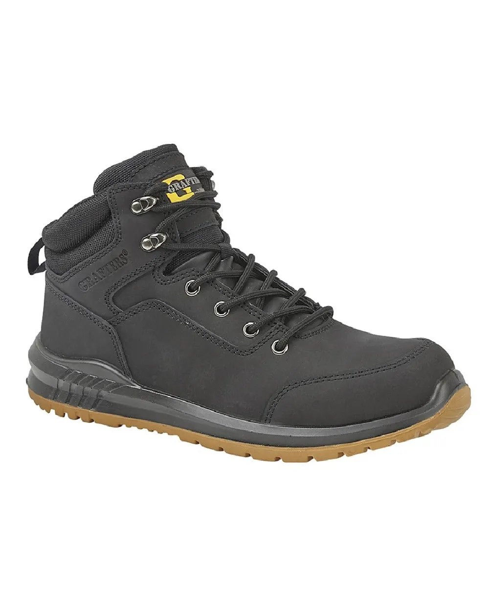 Grafters Action Nubuck Safety Ankle Boots