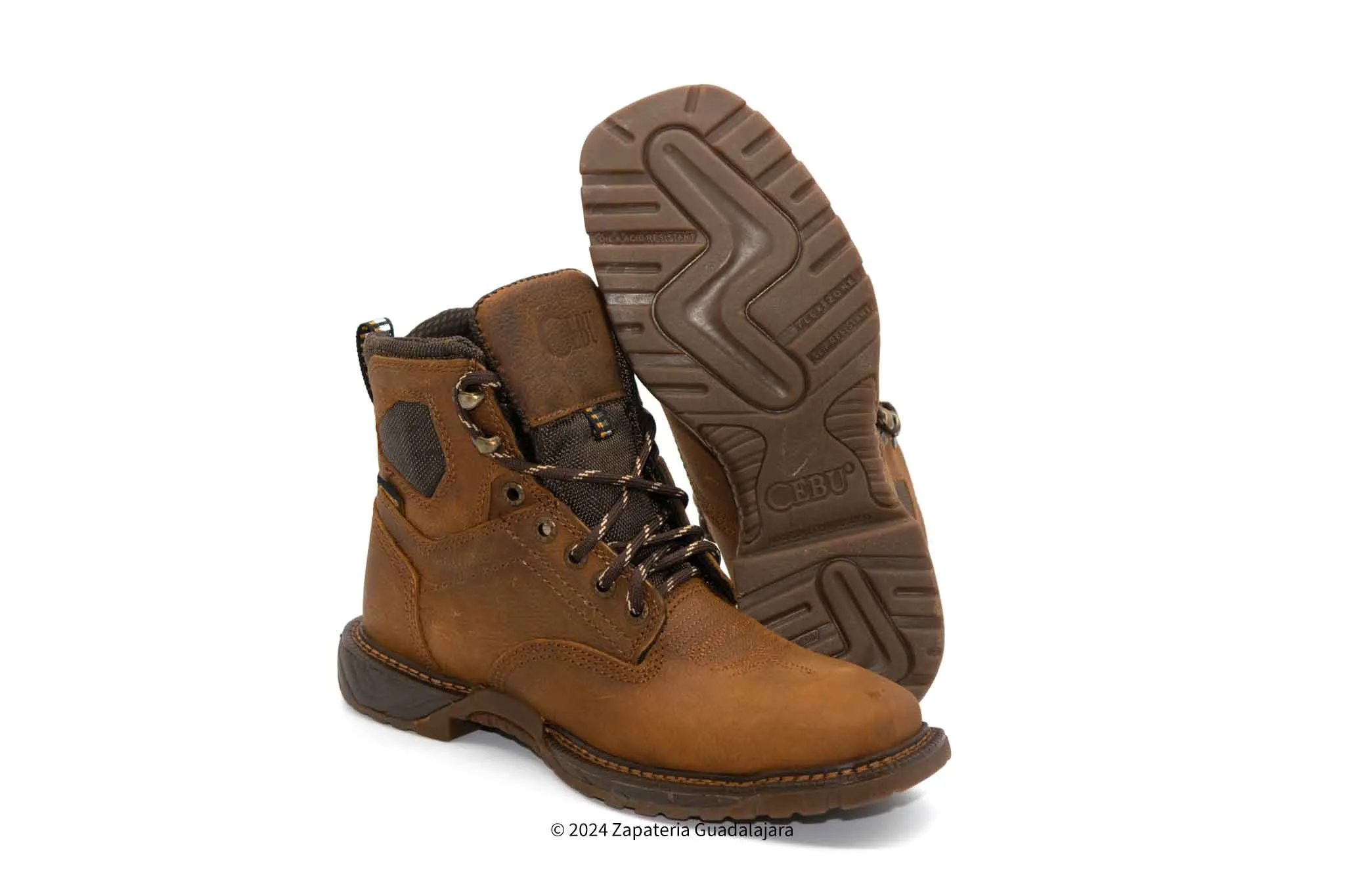 HAWK 6" LACER WORK BOOT TAN