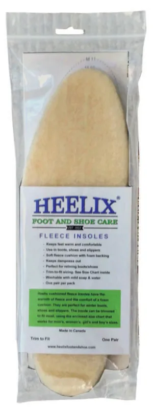 HEELIX FLEECE INSOLE ( 1 SZ ) TRIM TO FIT