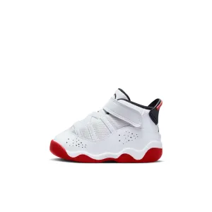 Jordan 6 Rings (TD) - WHITE/UNIVERSITY-RED