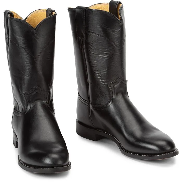 Justin Boots Jackson 10" Roper Boot | Style 3133 Color Black