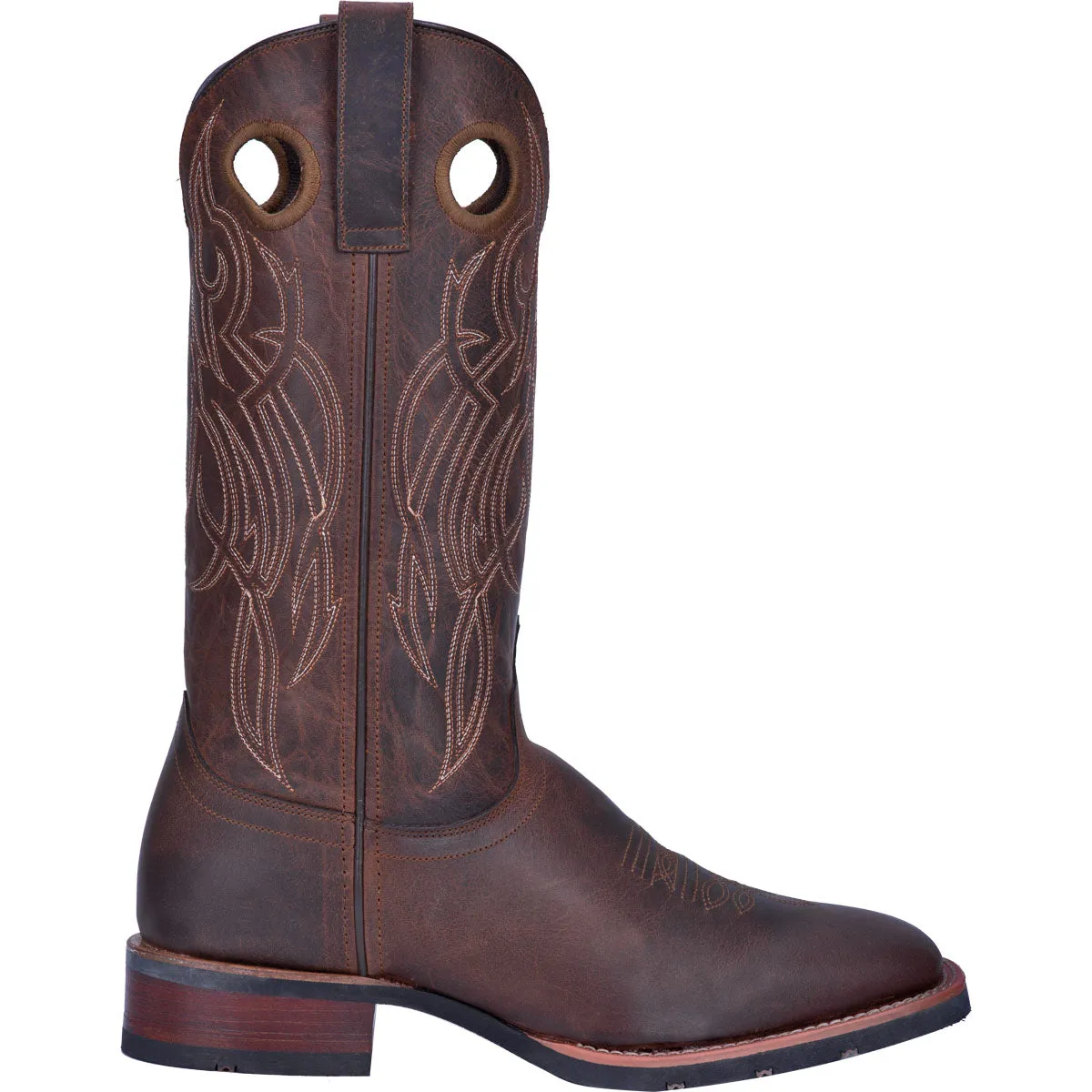 'Laredo' Men's 13" Caden Western Square Toe - Brown