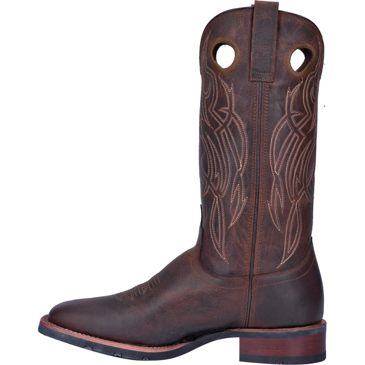 'Laredo' Men's 13" Caden Western Square Toe - Brown