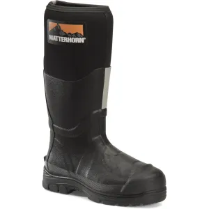 Matterhorn Men's Mud Jumper 16" Steel Toe WP Metguard Rubber Work Boot- MT202