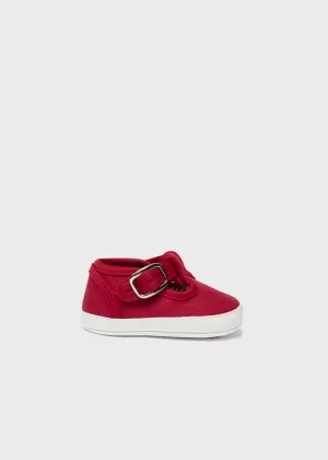 Mayoral Baby Mary Jane Canvas Shoes