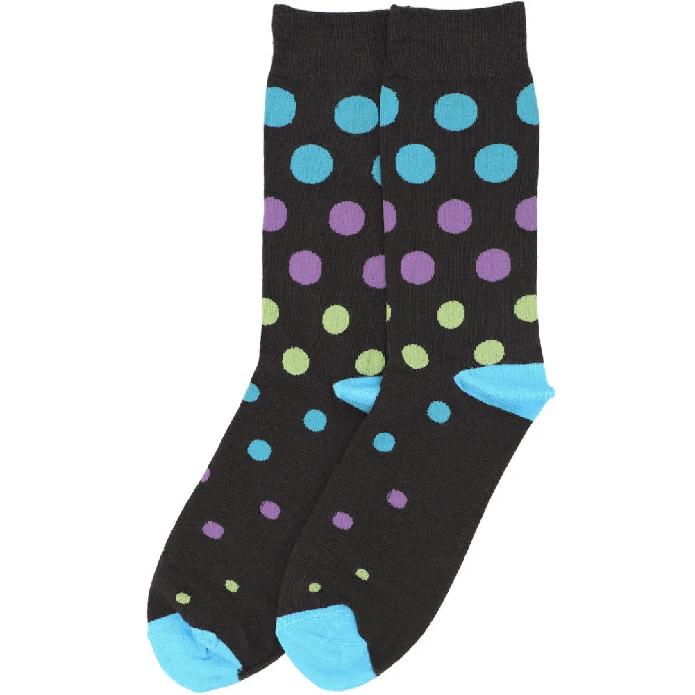 Men’s Funky Pattern Socks, 5-Pack