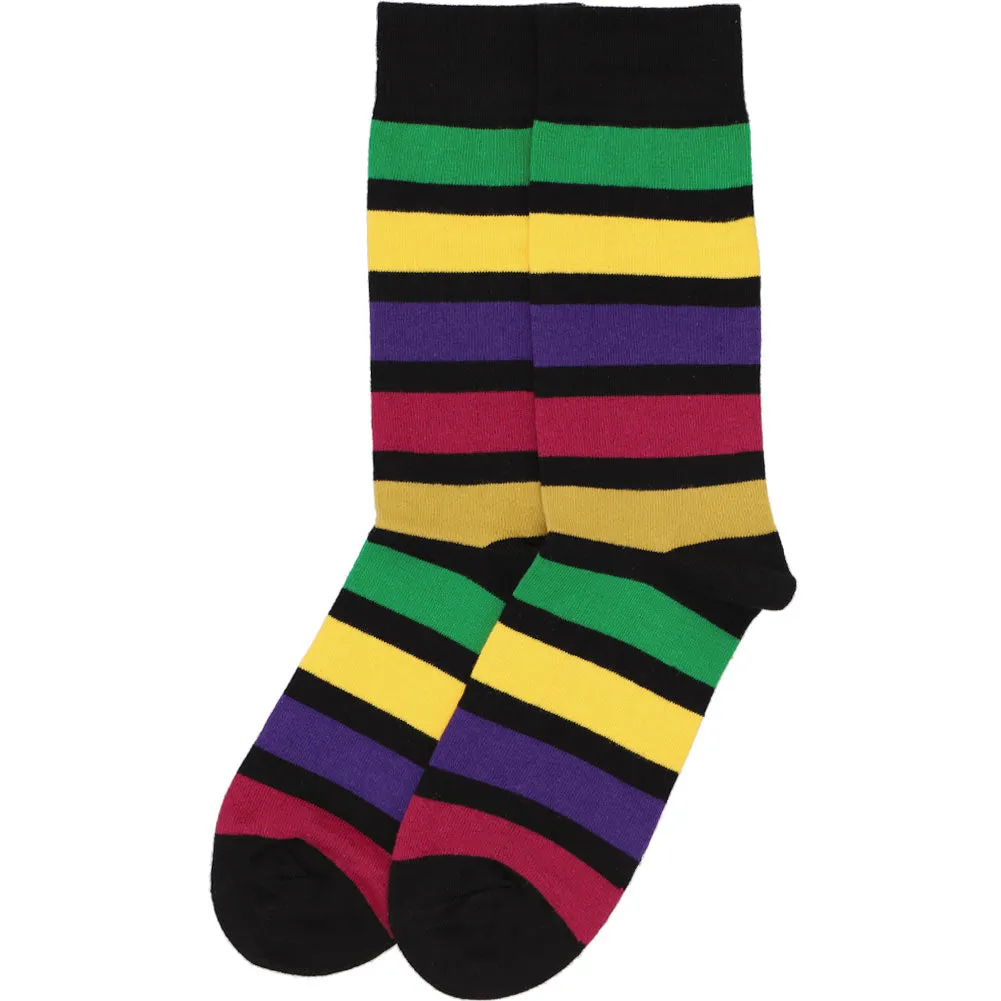 Men’s Funky Pattern Socks, 5-Pack