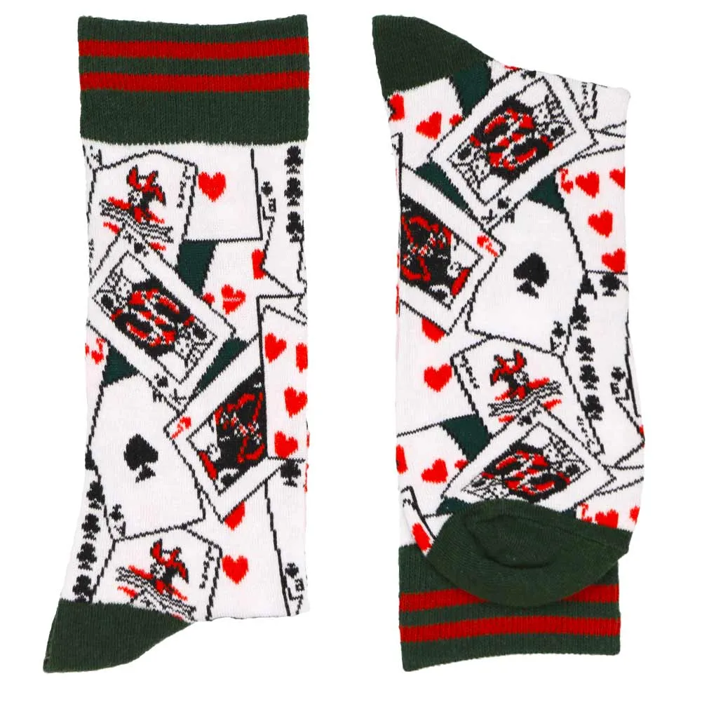 Men's Playing Cards Socks