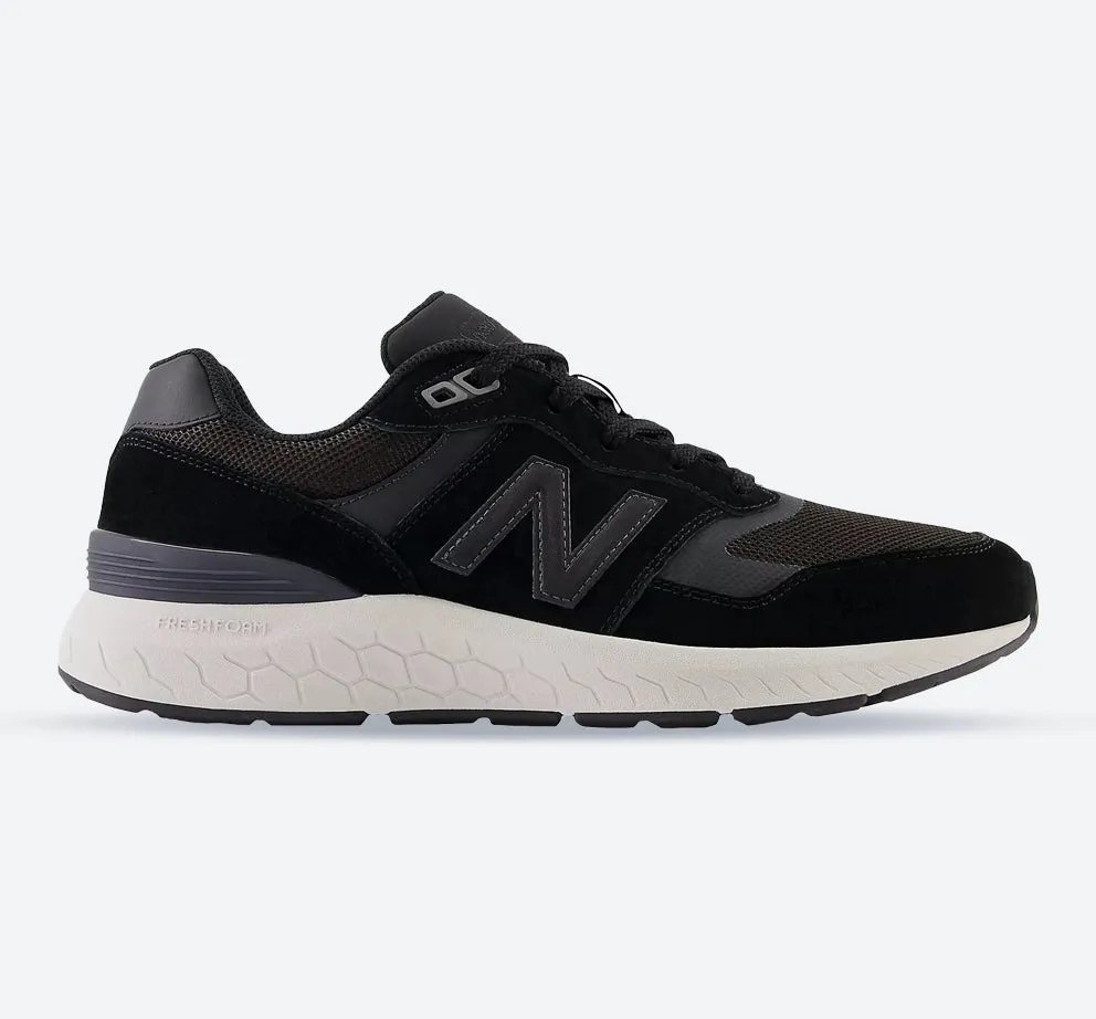 Men's Wide Fit New Balance MW880BK6 Walking/Running Sneakers - Fresh Foam