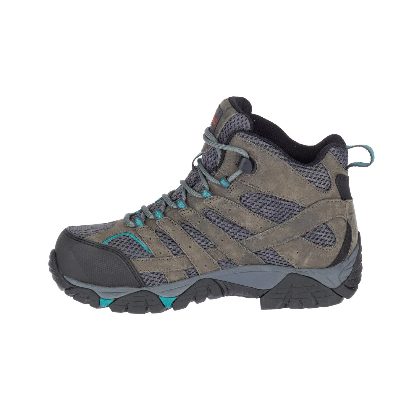 Moab Vertex Mid Women's Composite-Toe Work Boots Wp Pewter