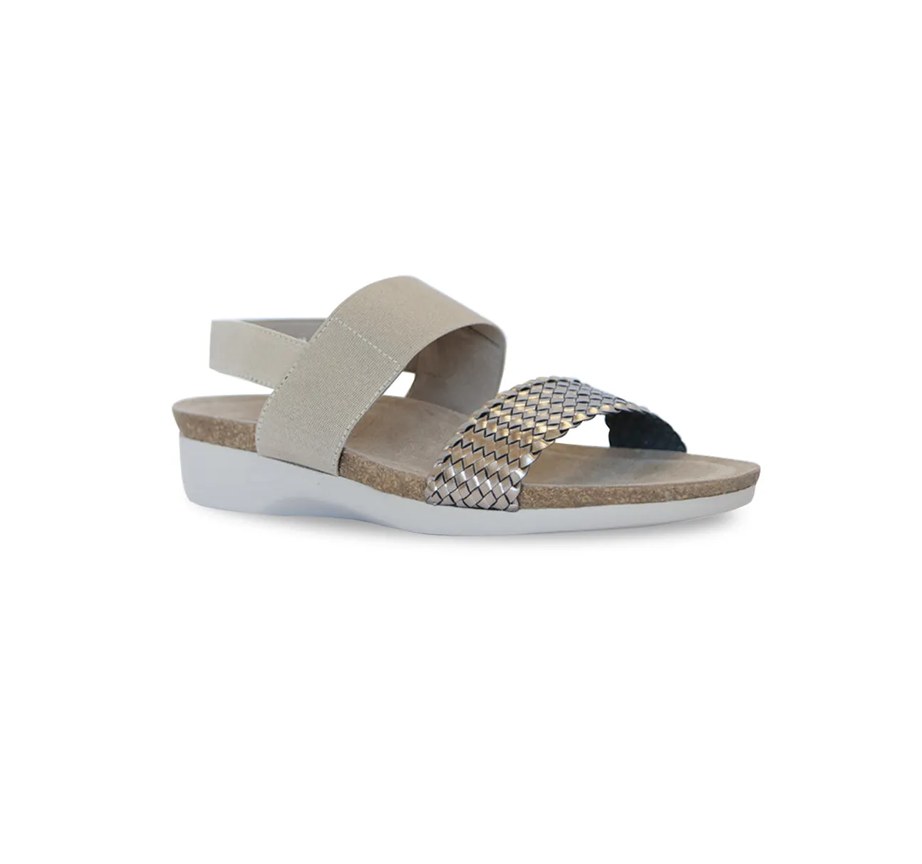 Munro Women's Pisces Sandal - Gunmetal Woven