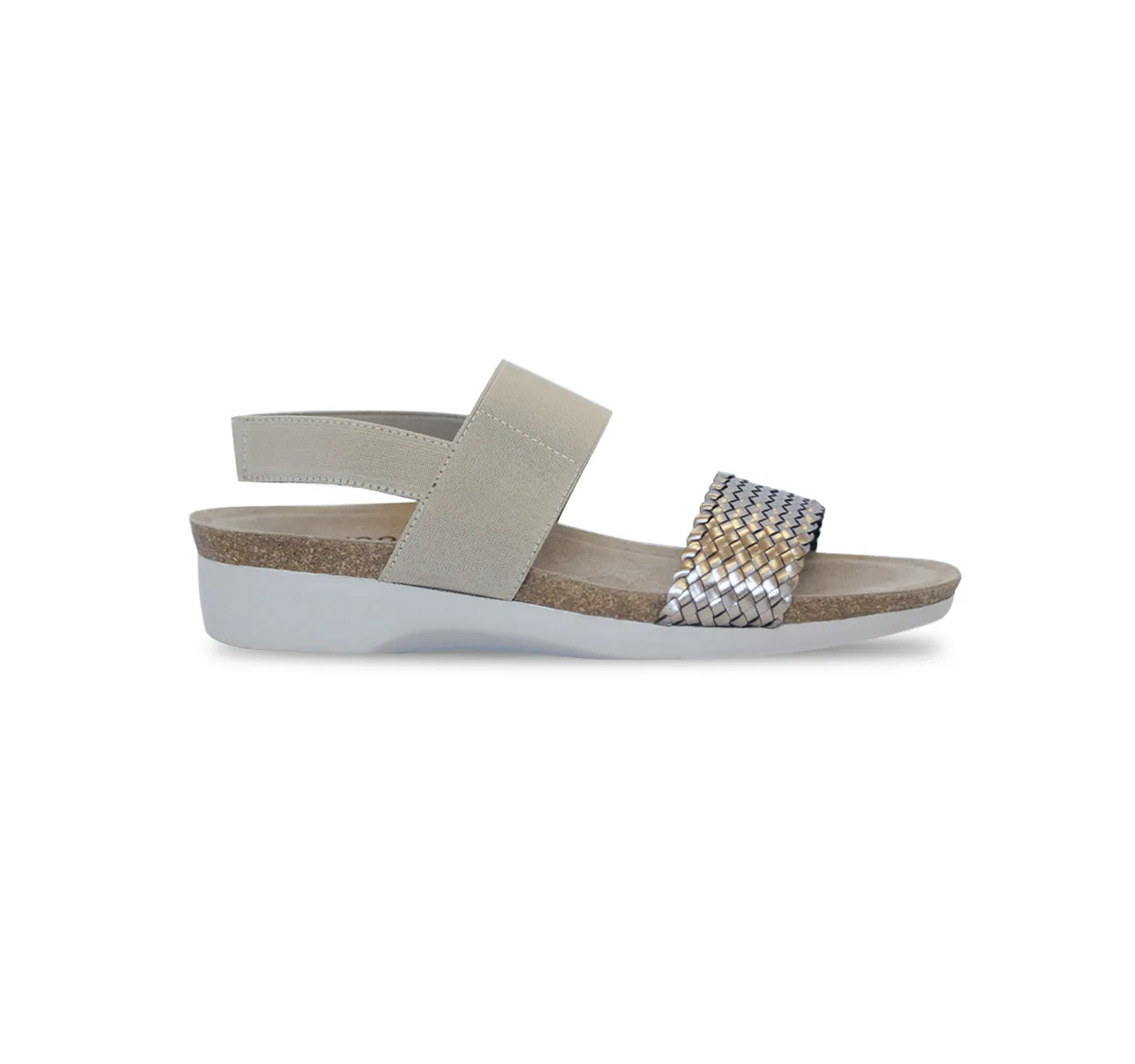 Munro Women's Pisces Sandal - Gunmetal Woven