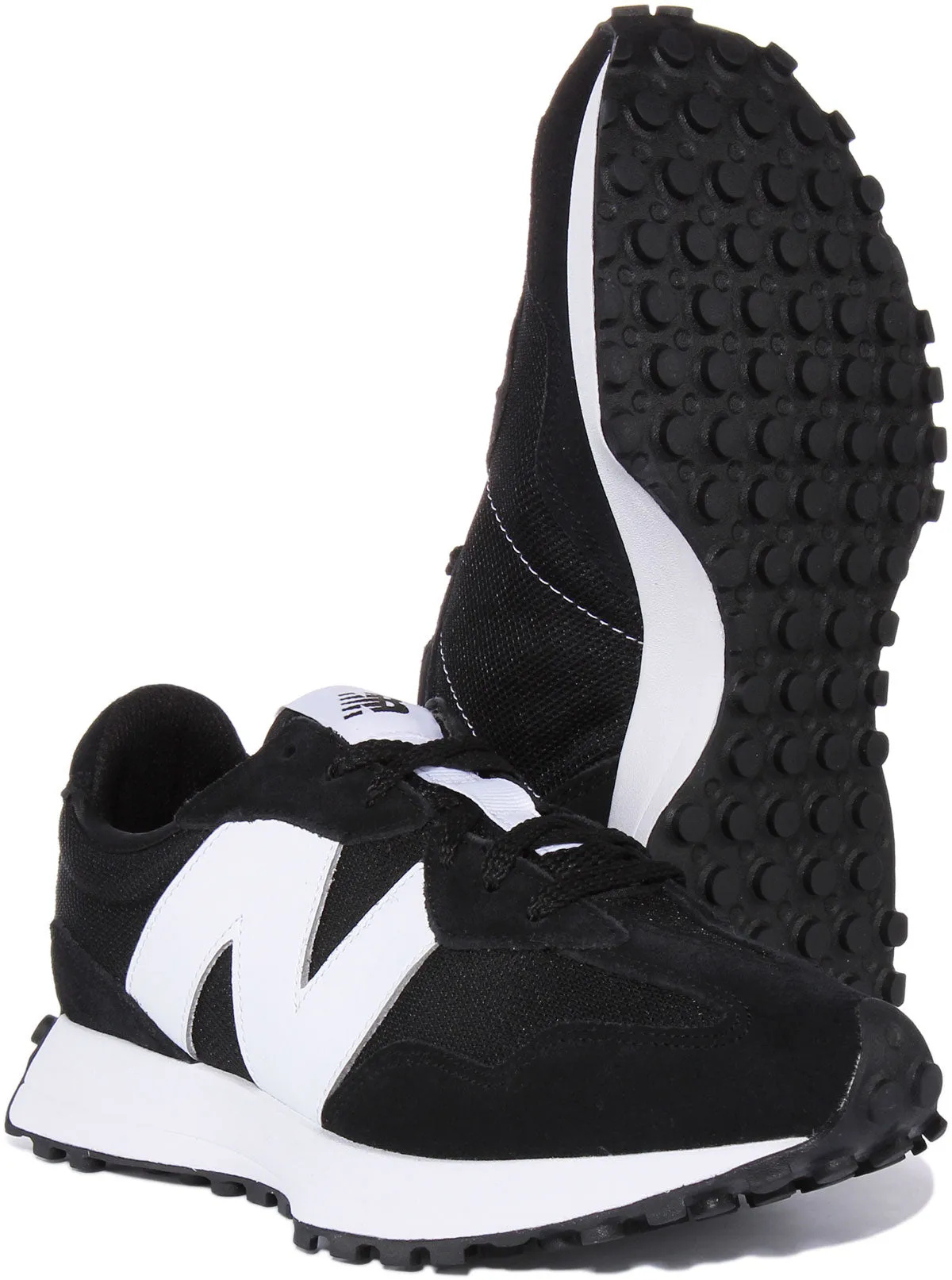 New Balance Ms327Cbw In Black White For Men