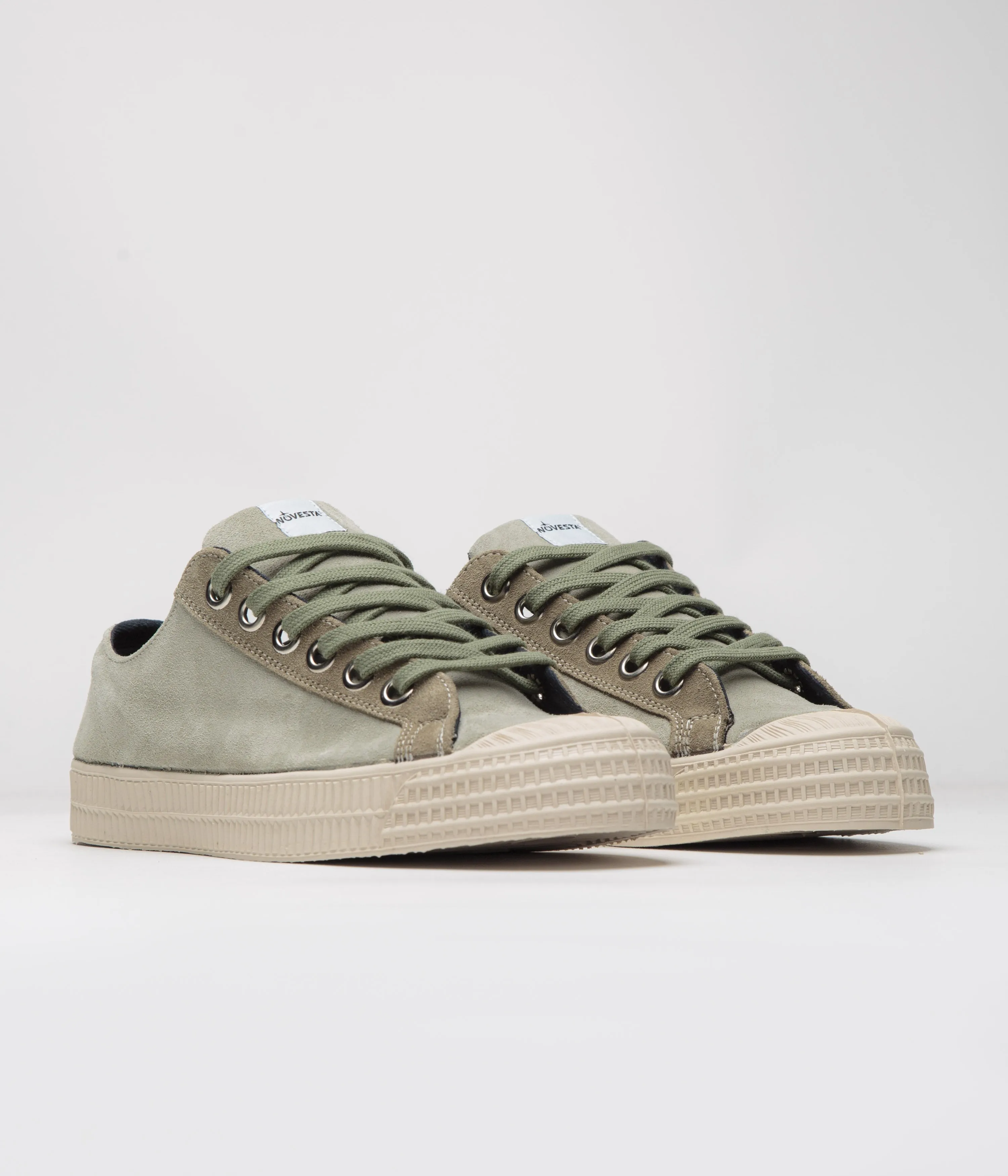 Novesta Star Master Suede Shoes - Olive / Military