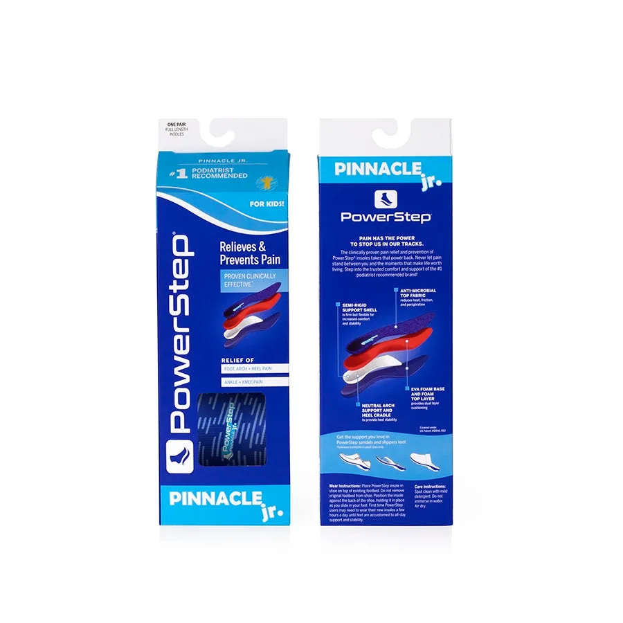 PowerStep Pinnacle Junior Full-Length Insoles