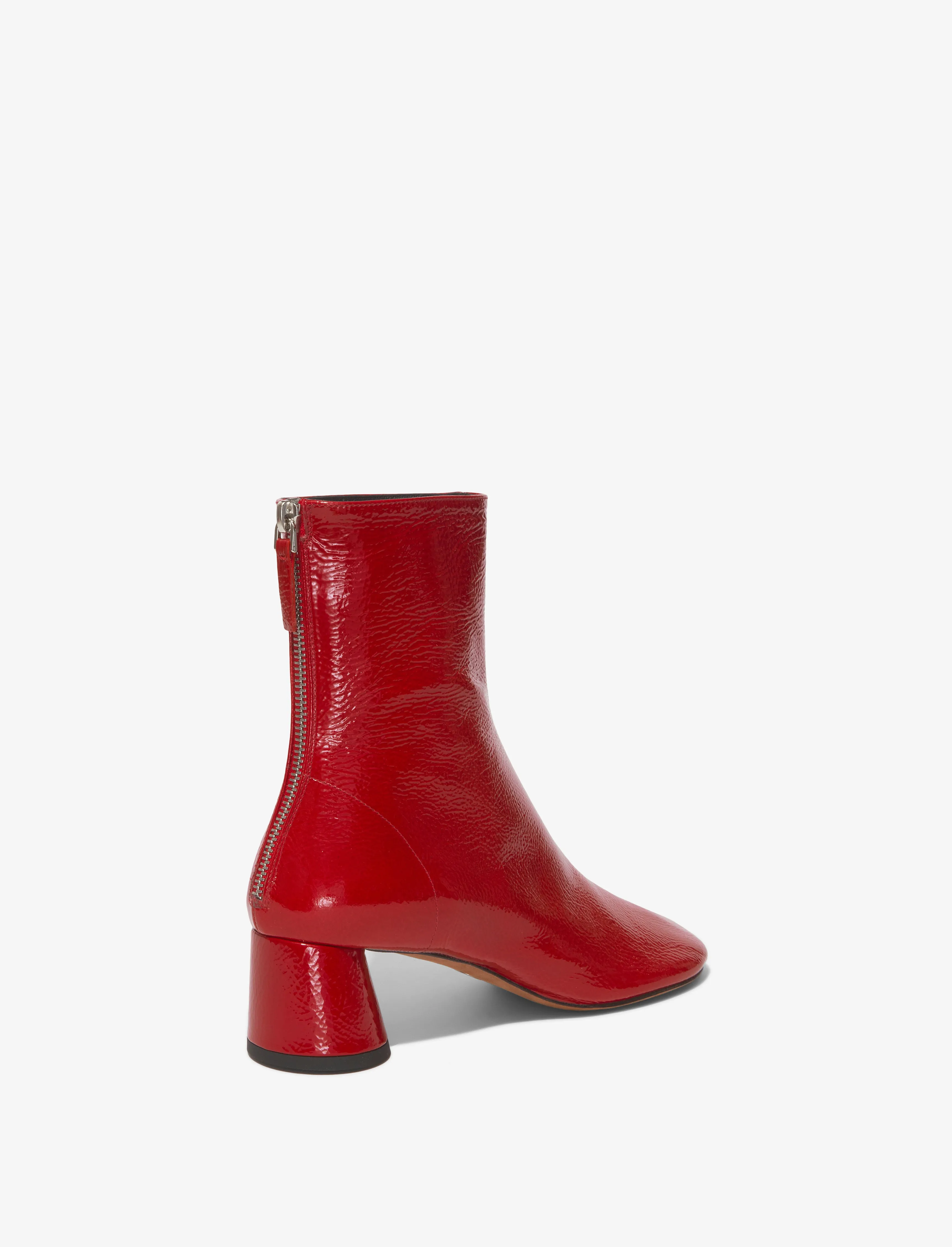 Proenza Schouler Glove Boots in Patent Leather - Red