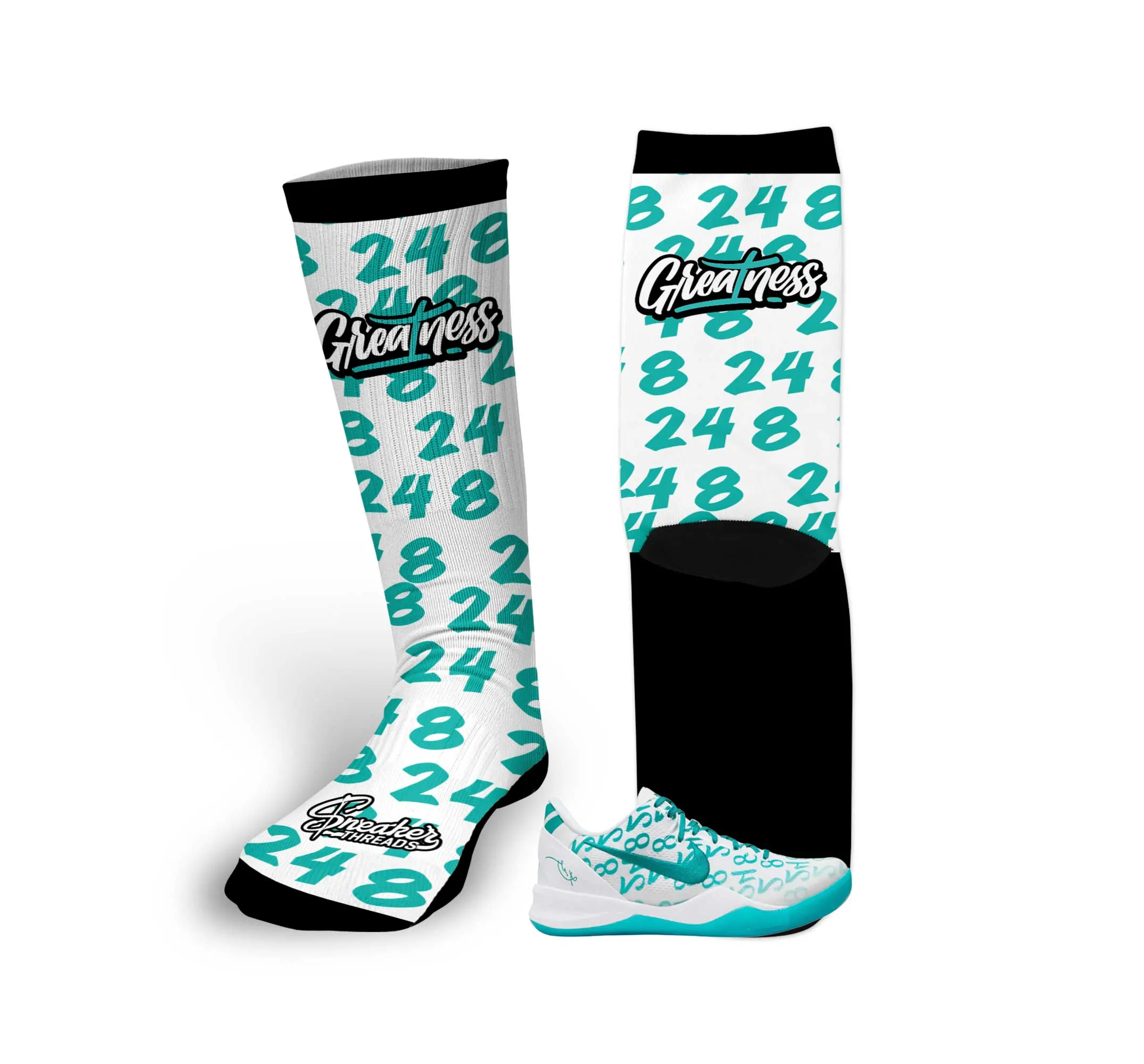 Protro 8 Aqua Gretness Socks