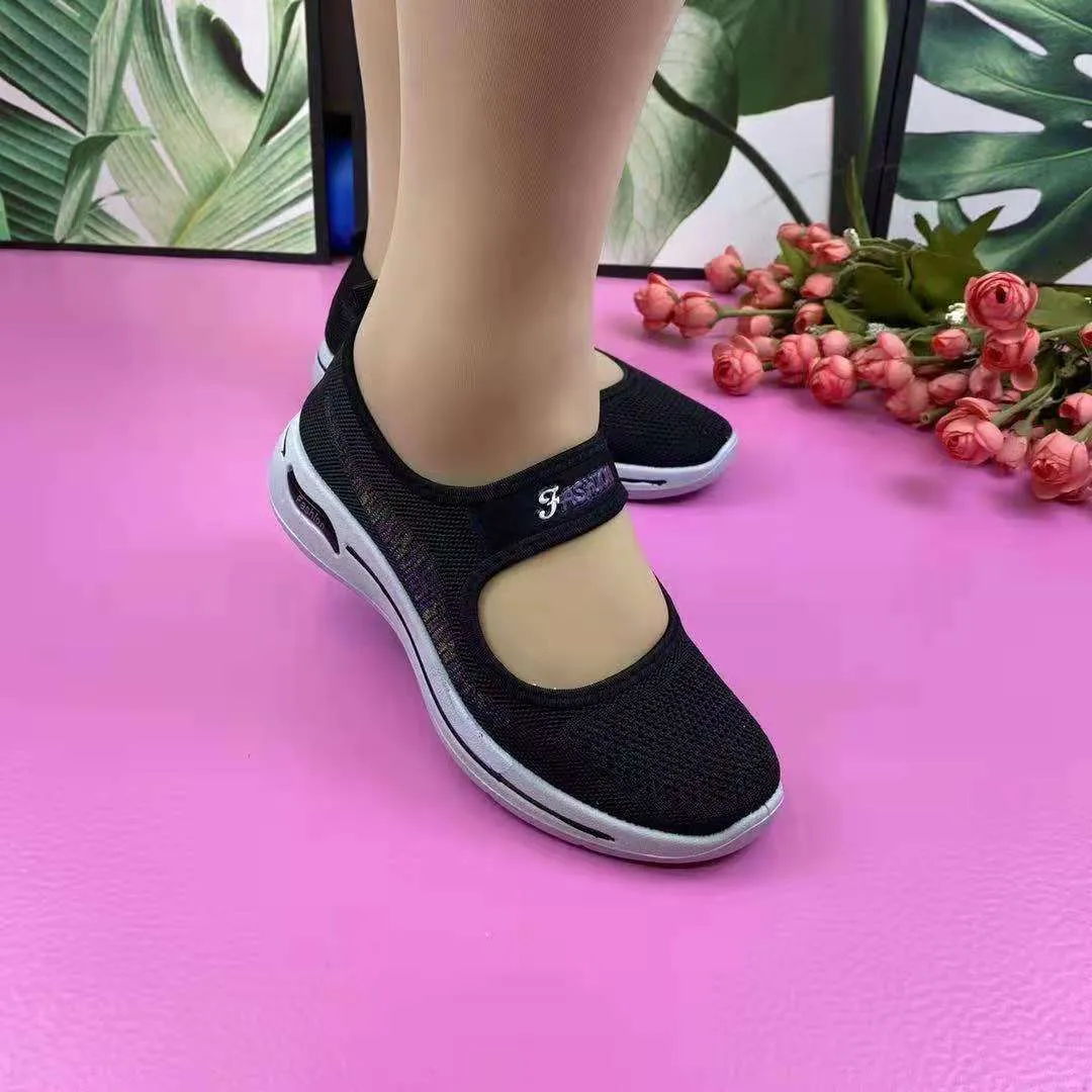 Purpdrank - Sneakers Women Shoes Fashion Spring Autumn Casual Mesh Breathable Walking Shoes Soft Sole Slip On Sneakers Chaussure Femme