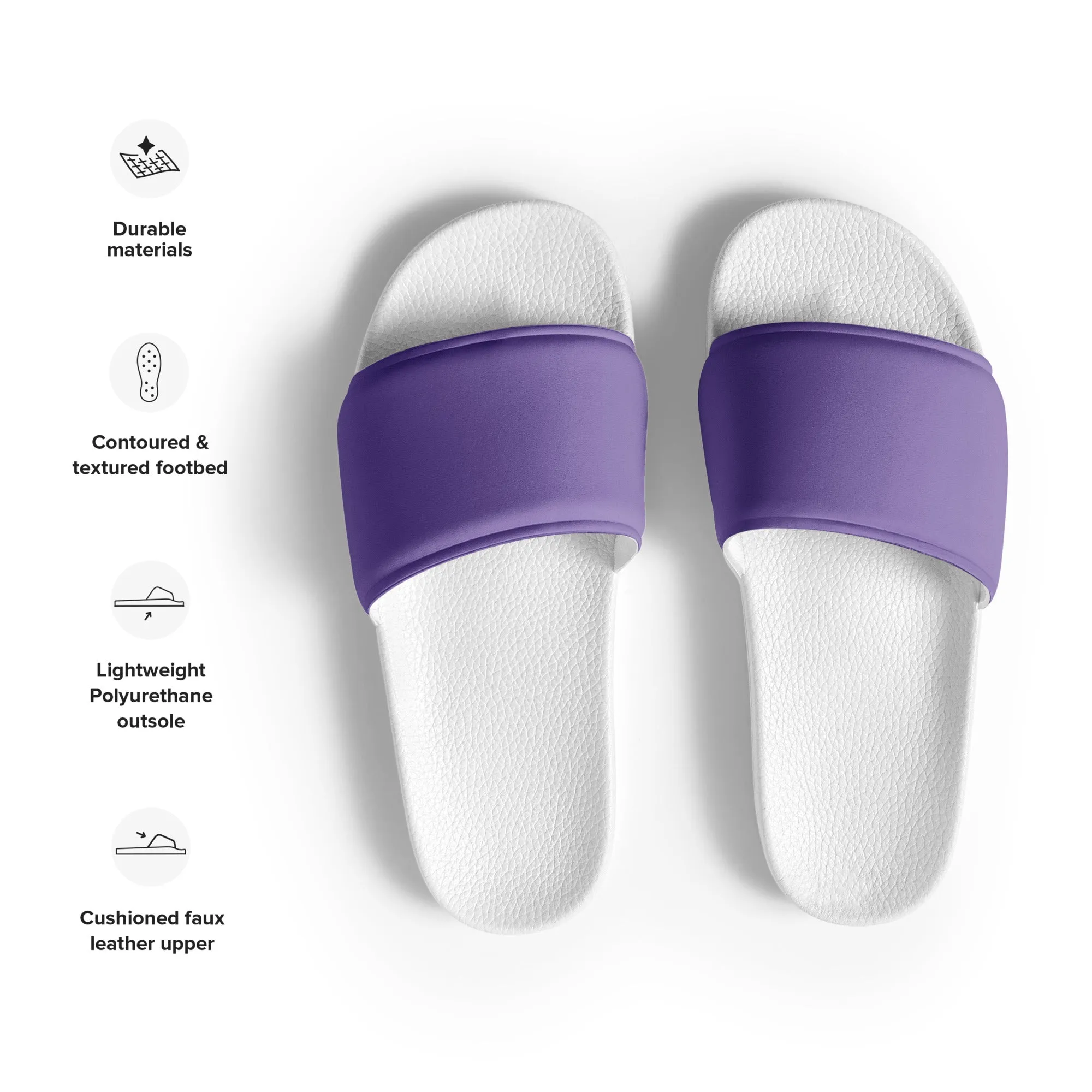 Purple Women's slides