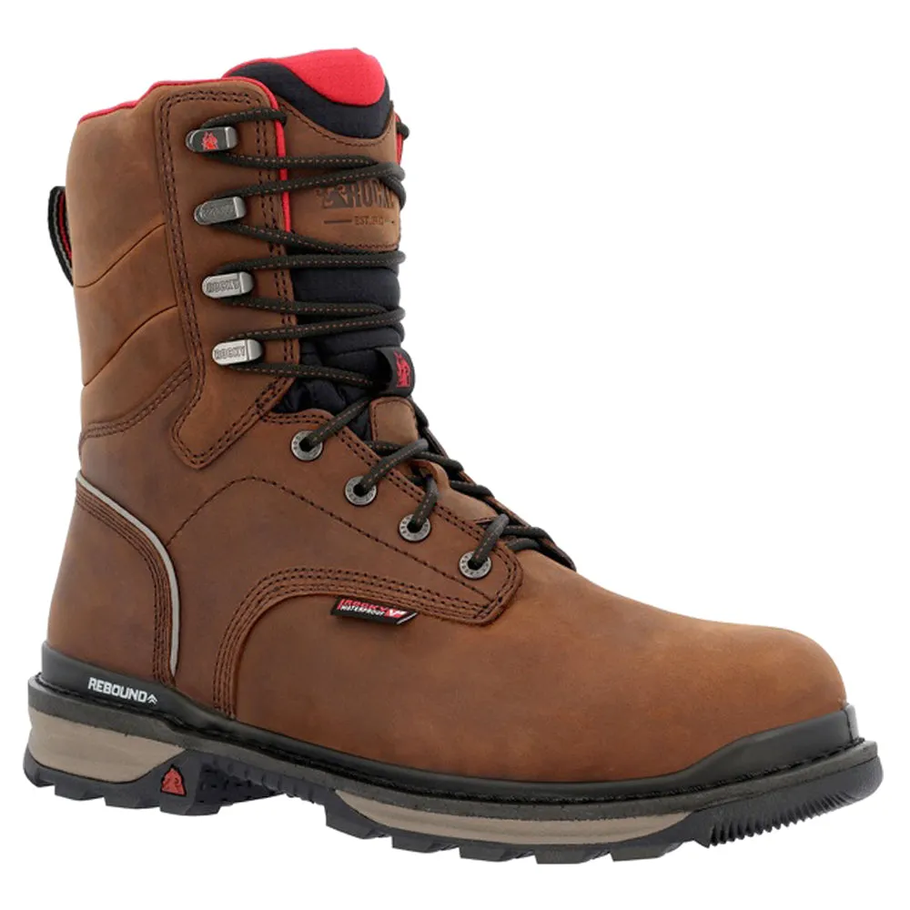 Rams Horn 8 inch Waterproof Composite Toe Work Boots