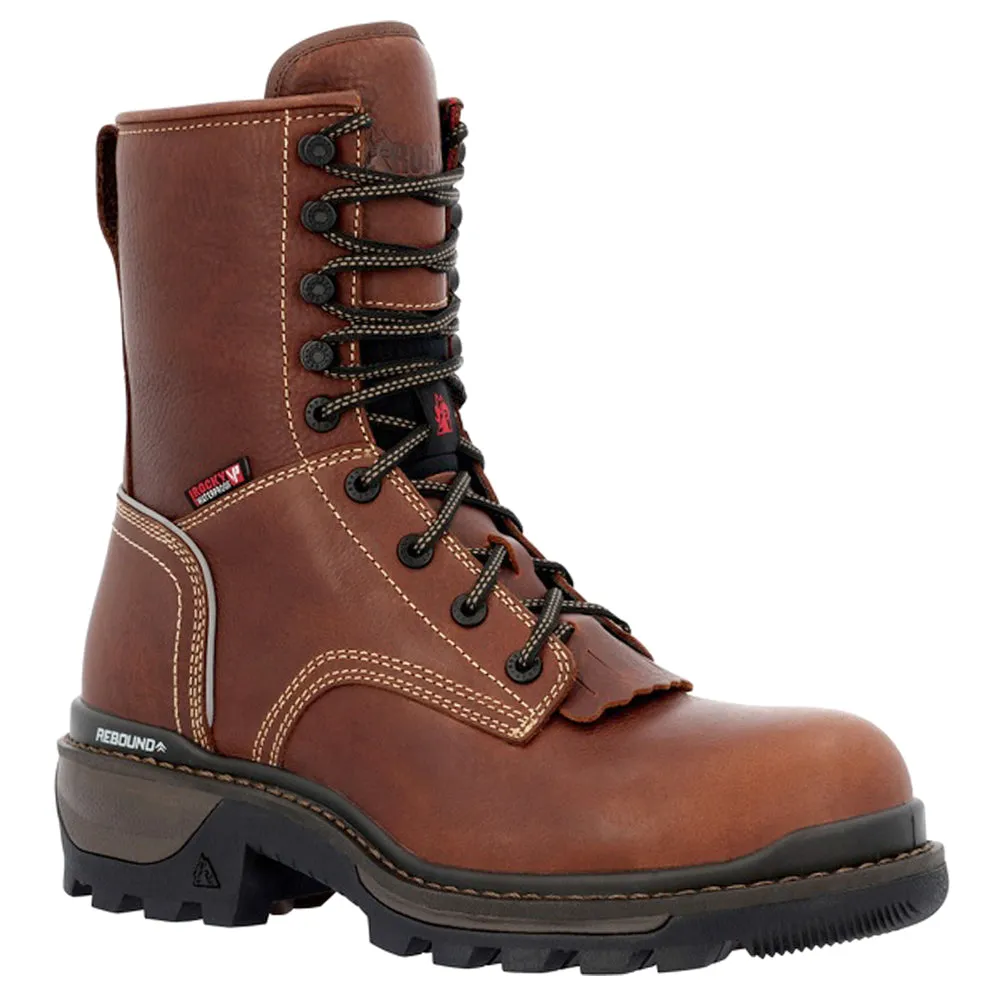 Rams Horn Logger Waterproof Composite Toe Work Boots