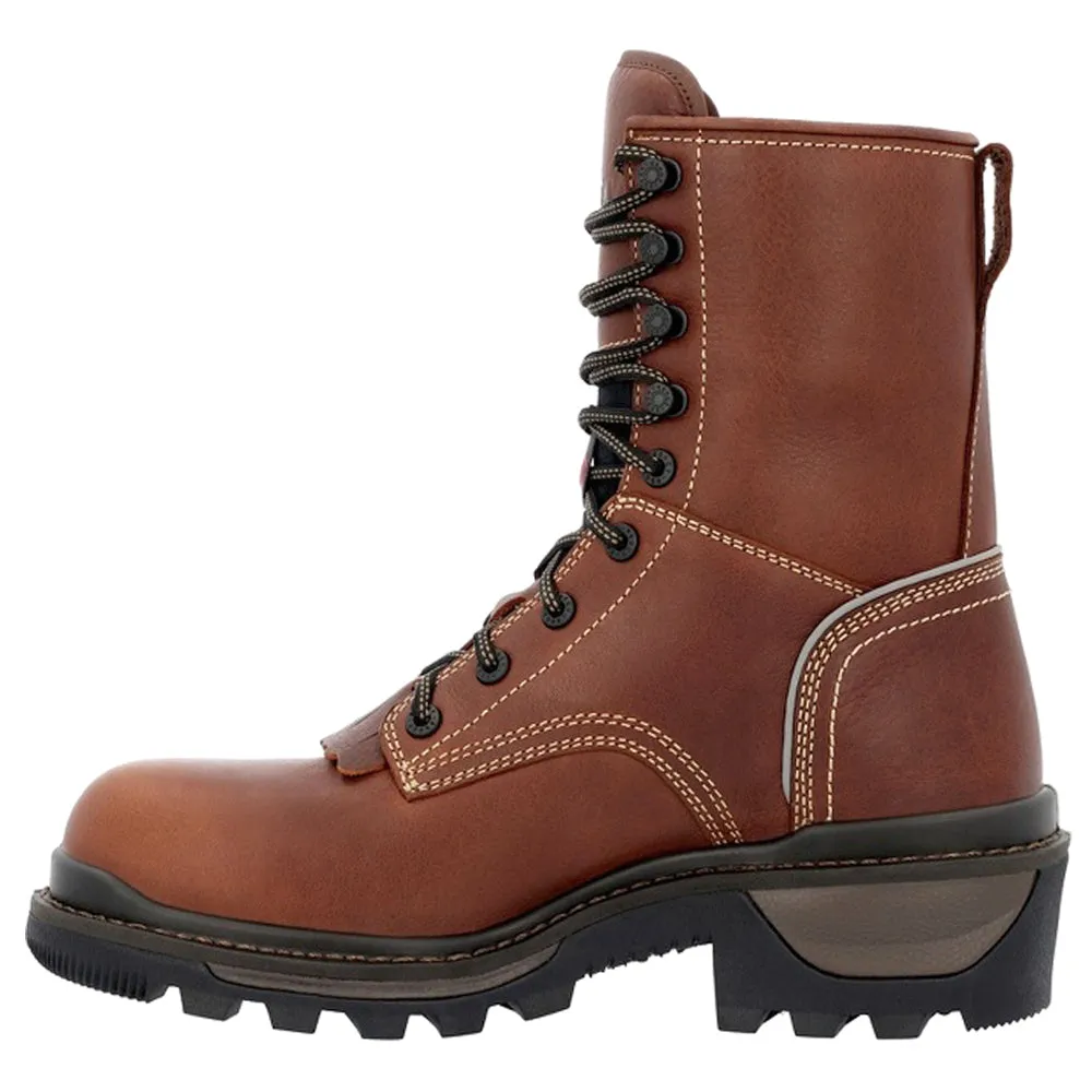 Rams Horn Logger Waterproof Composite Toe Work Boots