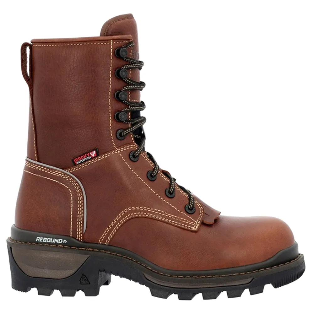 Rams Horn Logger Waterproof Composite Toe Work Boots