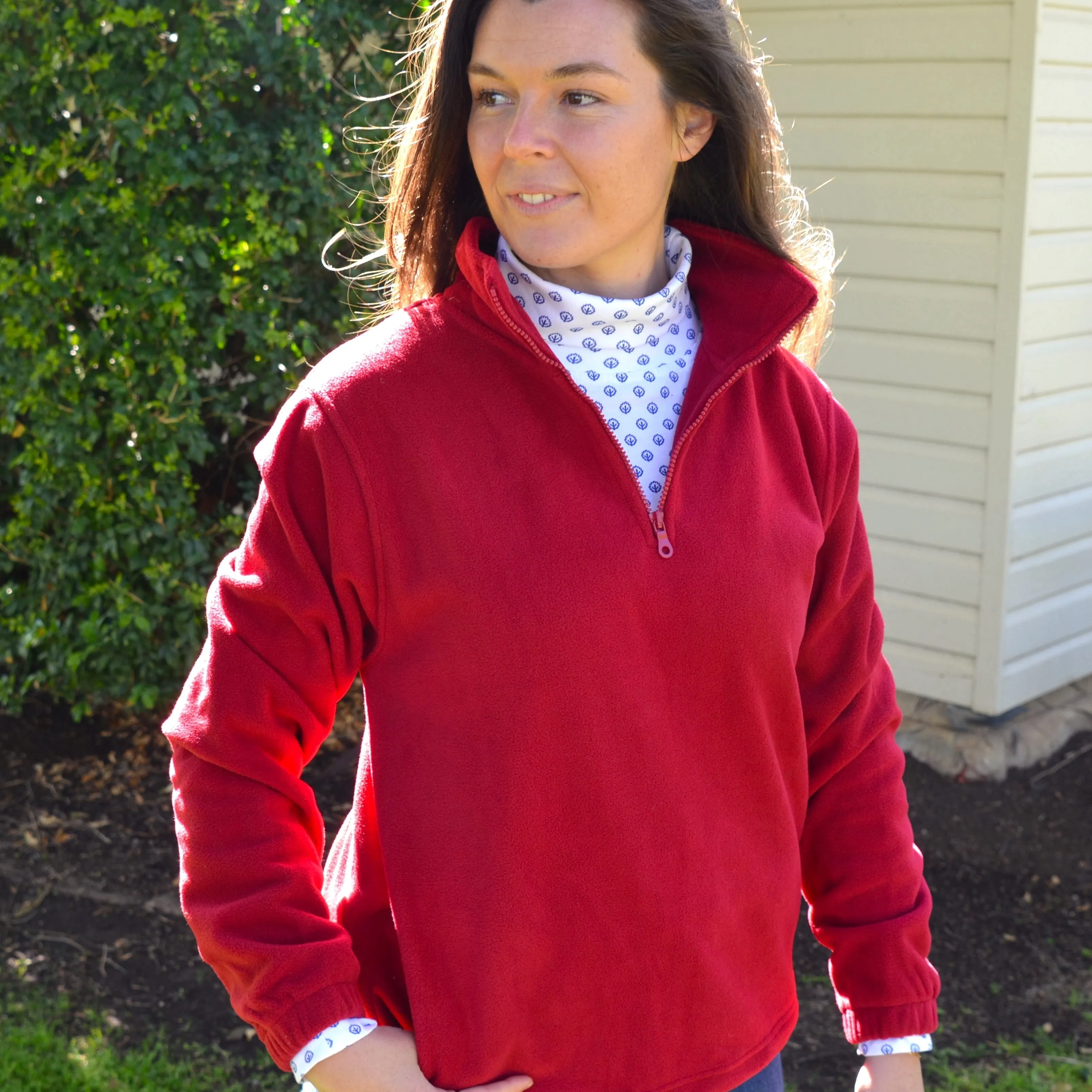 Red Polar Fleece