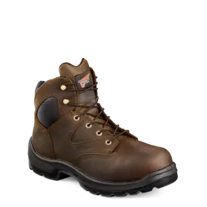 'Red Wing' Men's 6" Flexbond Int. Metguard EH Comp Toe - Brown