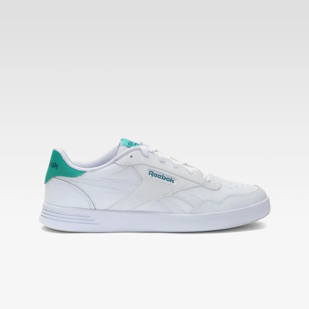 Reebok Footwear Women Reebok Court Advance Women's Shoes WHITE/WHITE/UNLEASHEDGREEN