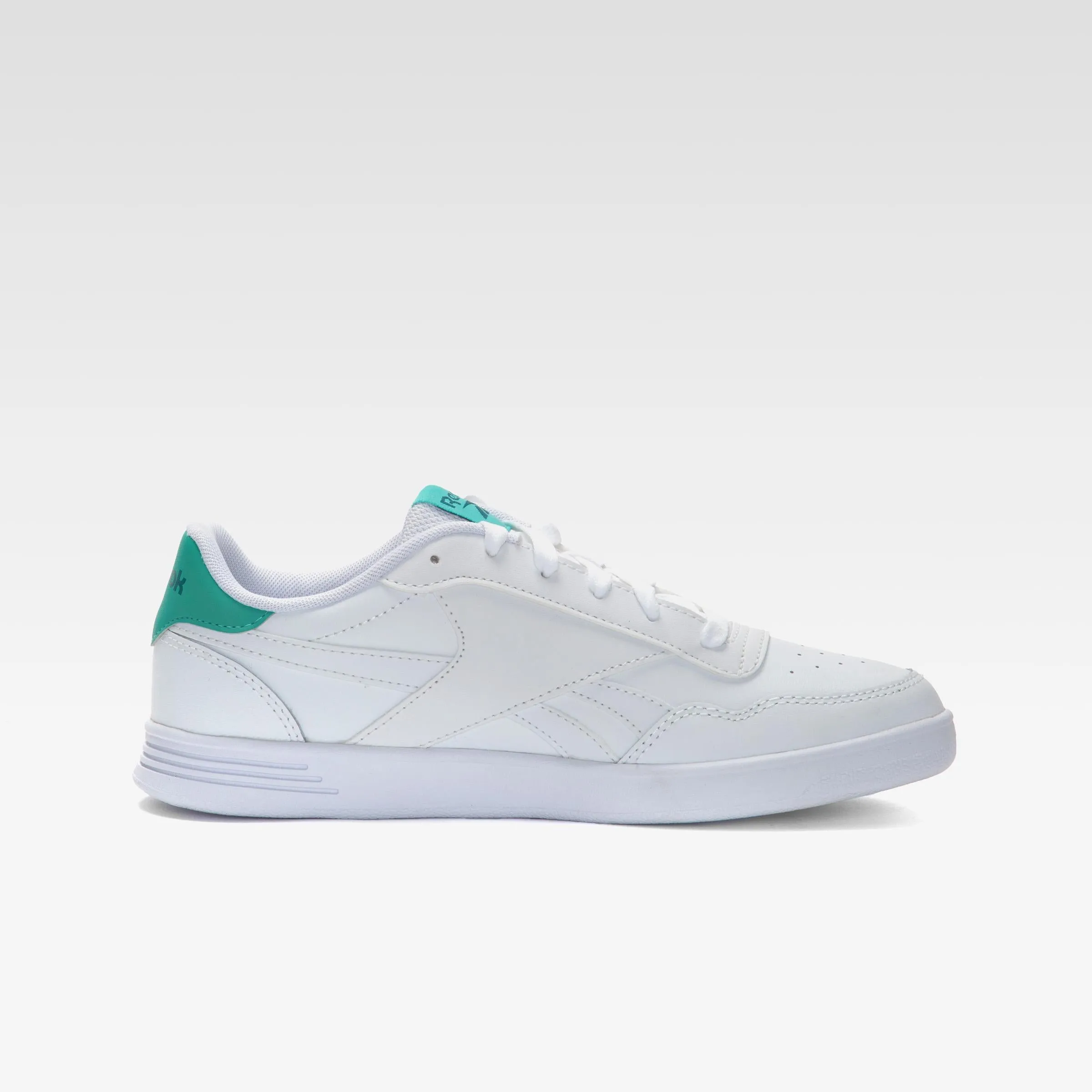 Reebok Footwear Women Reebok Court Advance Women's Shoes WHITE/WHITE/UNLEASHEDGREEN