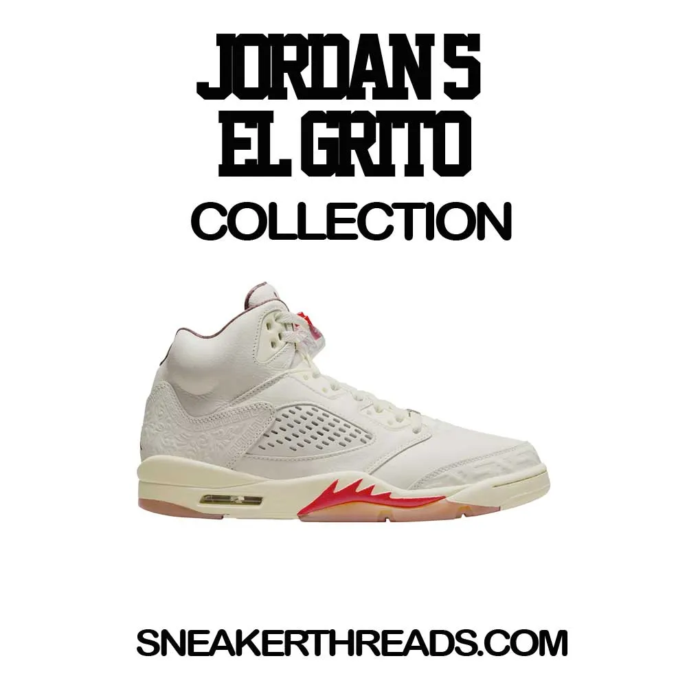 Retro 5 "El Grito" Undisputed Socks