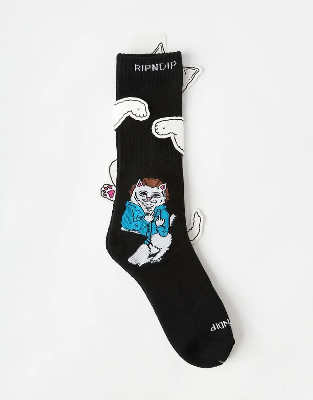 RIPNDIP Killer Nerm Socks - Black